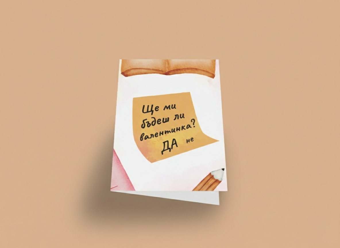 Ще ми бъдеш ли валентинка?